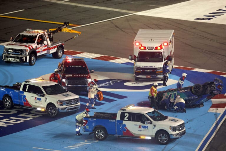 Demers-ambulances-international-exportations-US-MX NASCAR AMR, Charlotte Motor Speedway 2023