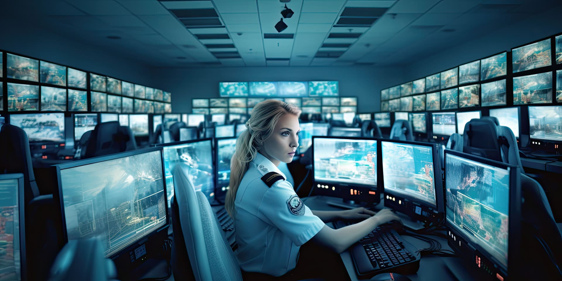 a 911 call center for first responders, fire, police, and medica