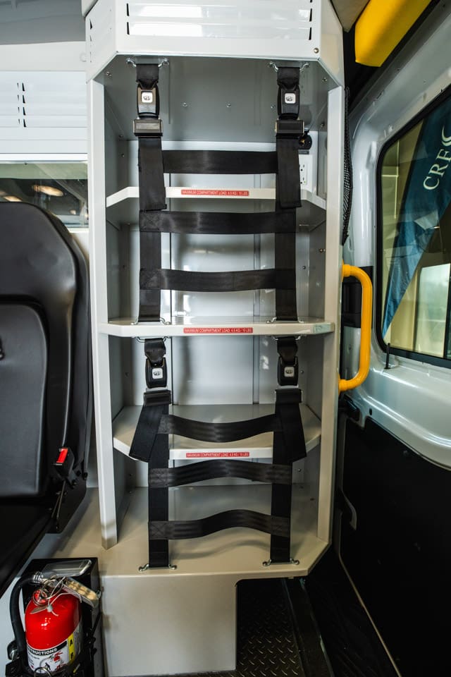 Demers-Ambulances-Type-2-TS-Ford-transit-ALS-bags-shelves