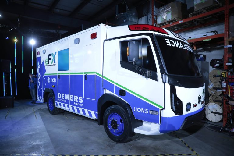 eFX ambulance électrique Demers