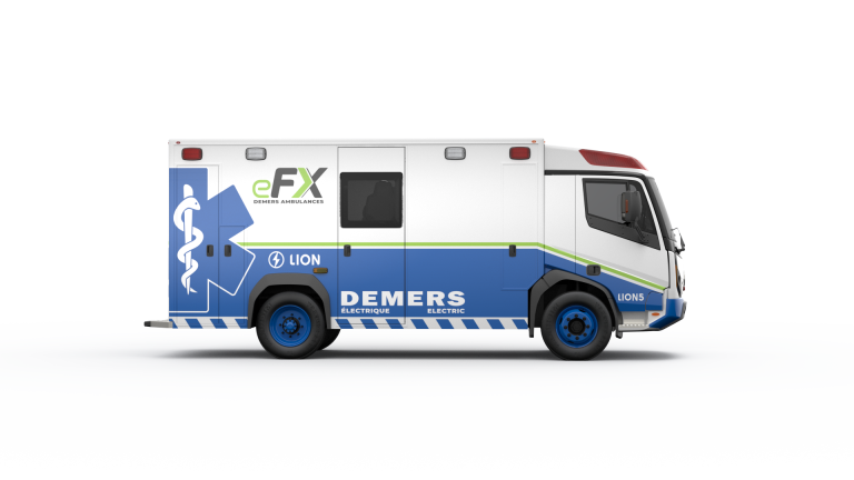 eFX ambulance électrique Demers