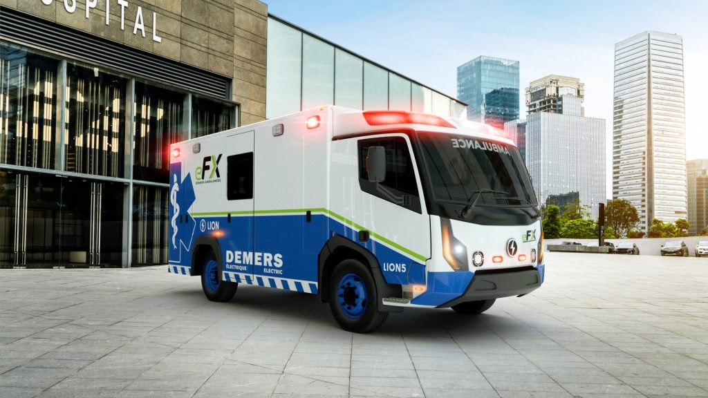 eFX Demers ambulance électrique