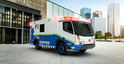 eFX Demers ambulance électrique