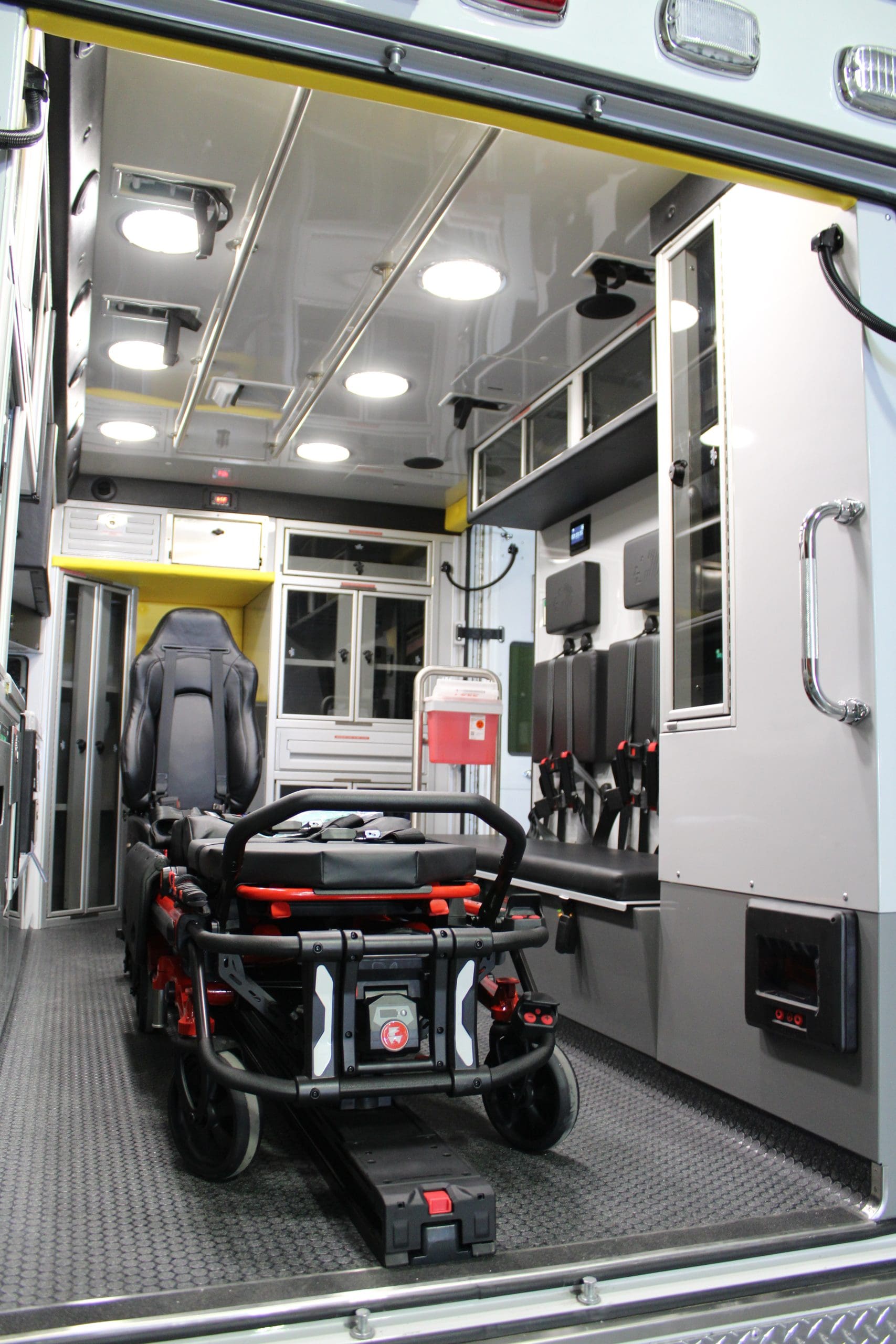 Ambulance interior