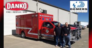 Pictured Left to Right: Steve Recker and Andrew Snodgrass.<br />
<br />
Unit sold by Mike Semerad of Danko and supported by John Scullin of Demers.