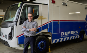eFX electric ambulance Demers